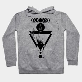 Deer geometric shapes Hoodie